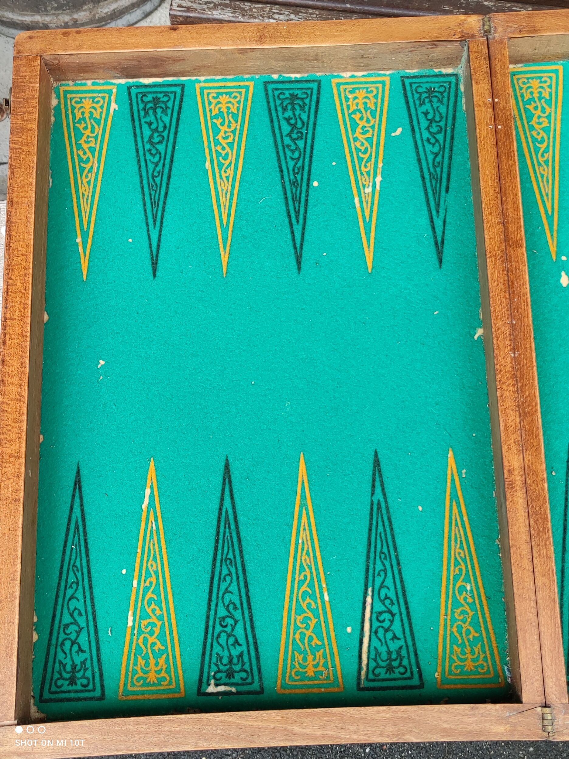 Jeu  vintage, backgammon, jacquet