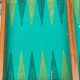 Jeu  vintage, backgammon, jacquet