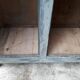 Patinated industrial wardrobe