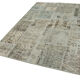 Handwoven Oriental Vintage 168 cm x 242 cm Grey Patchwork Rug