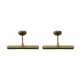 2 wall lamps