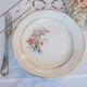 Old flat plates mismatched in earthenware