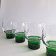 Set of 8 large vintage glasses