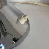 Paire lampes vintage 1940 de bureau jumo 210 chromée design - 50 cm