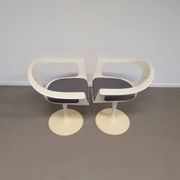 2 x chaise Lusch / ère spatiale / années 1970