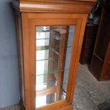Louis Philippe cherry display case 140 cm
