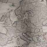 Vintage map of Europe