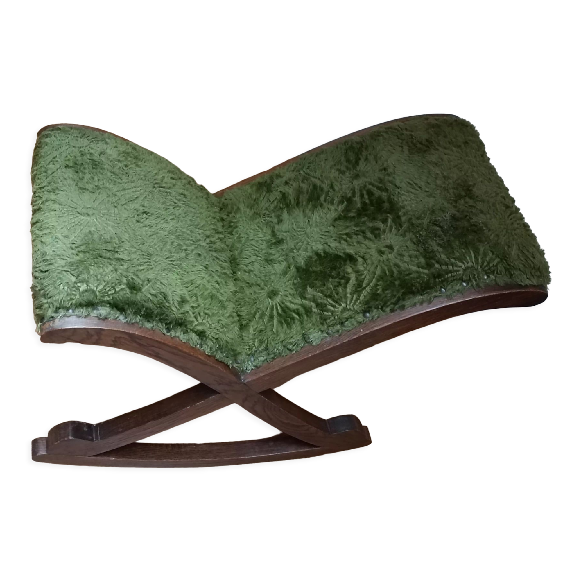 Rocking footrest. 50s