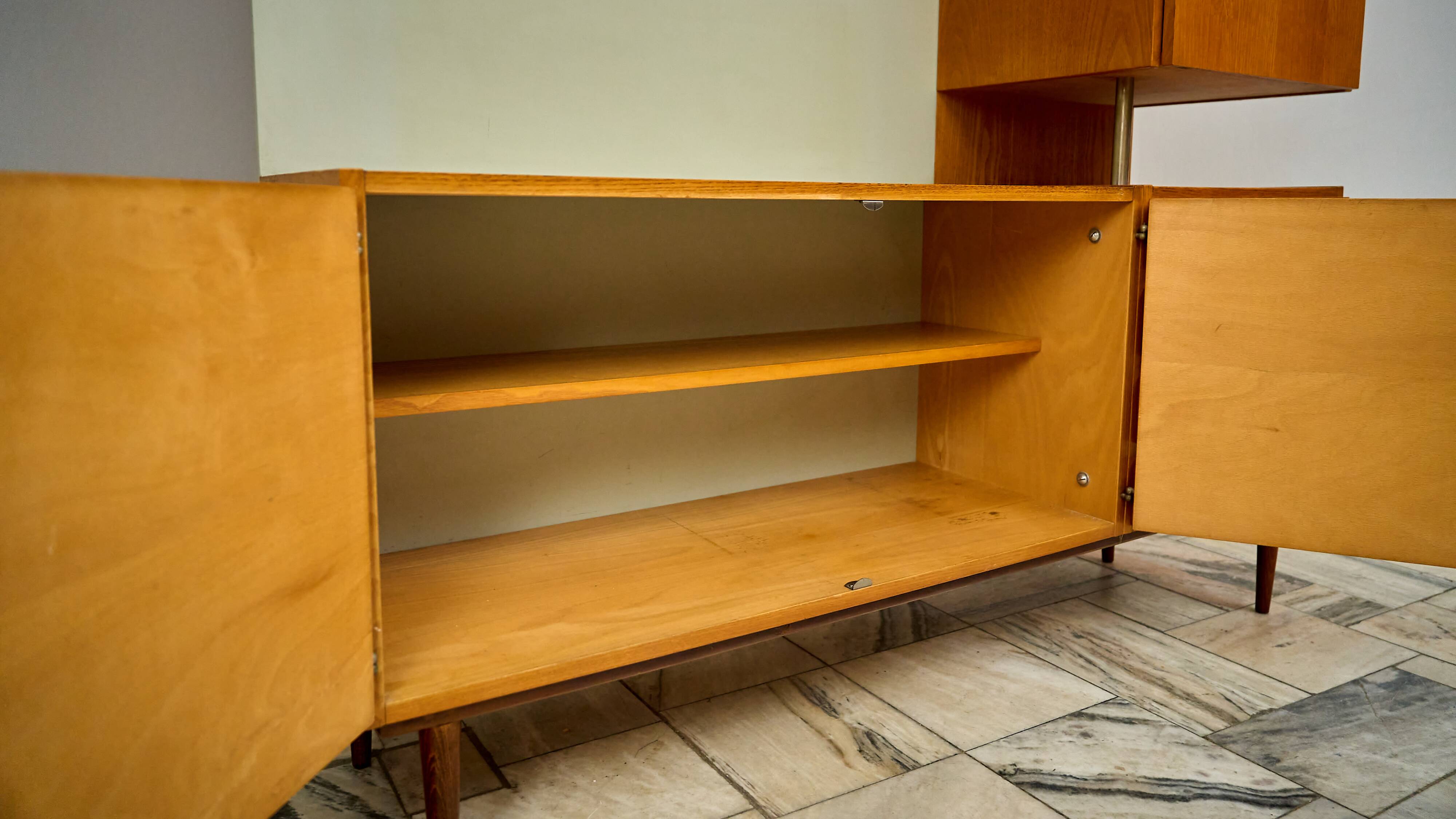 Mid-Century Display Cabinet 1960s Czechoslovakia