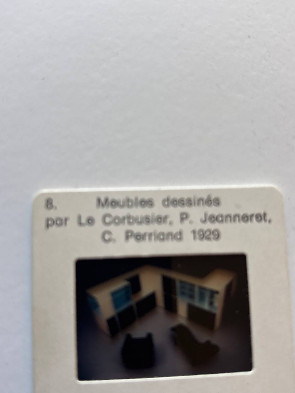 Furniture photography by Le Corbusier and Charlotte Perriand