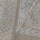 Hand-woven margoum rug in natural wool