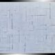 Tableau peinture abstraite monochrome minimaliste blanc
