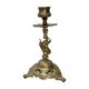 Old Brass Candlestick Dragon, early 1900s