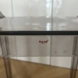 Kartell / LOUIS GHOST PLASTIC STACKABLE ARMCHAIR / SET OF 4