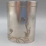 Solid silver Russian tumbler from the imperial era.