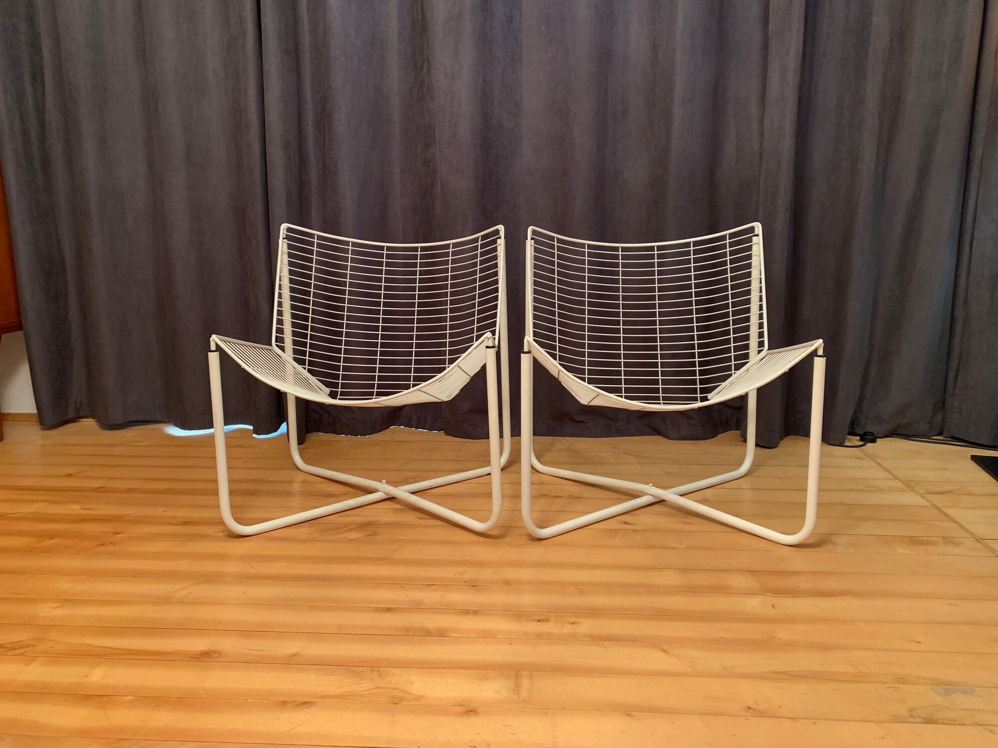 Pair of Järpen armchairs by Niels Gammelgaard, Ikea, 1980s