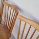 Series of 4 bistro chairs signed Baumann tacoma model 1950 vintage
