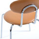 Midcentury Chair By Kovona In Leatherette And Chrome, 1970s