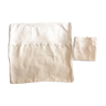 Pair of linen pillowcases