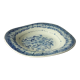Plat en faience modele ondule de delft blauw hollande