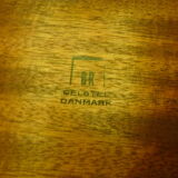 BR Gelsted Scandinavian teak nesting table BR Gelsted Denmark
