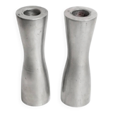 Aluminium candle holders