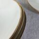 Six Bavaria porcelain soup plates