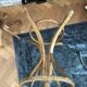Baumann coat rack, swivelling parrot design from the 60s/70s in wood.