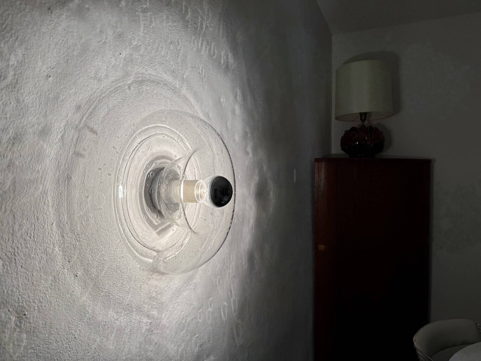 Donut Wall or Ceiling Lamp by J.T. Kalmar