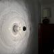 Donut Wall or Ceiling Lamp by J.T. Kalmar
