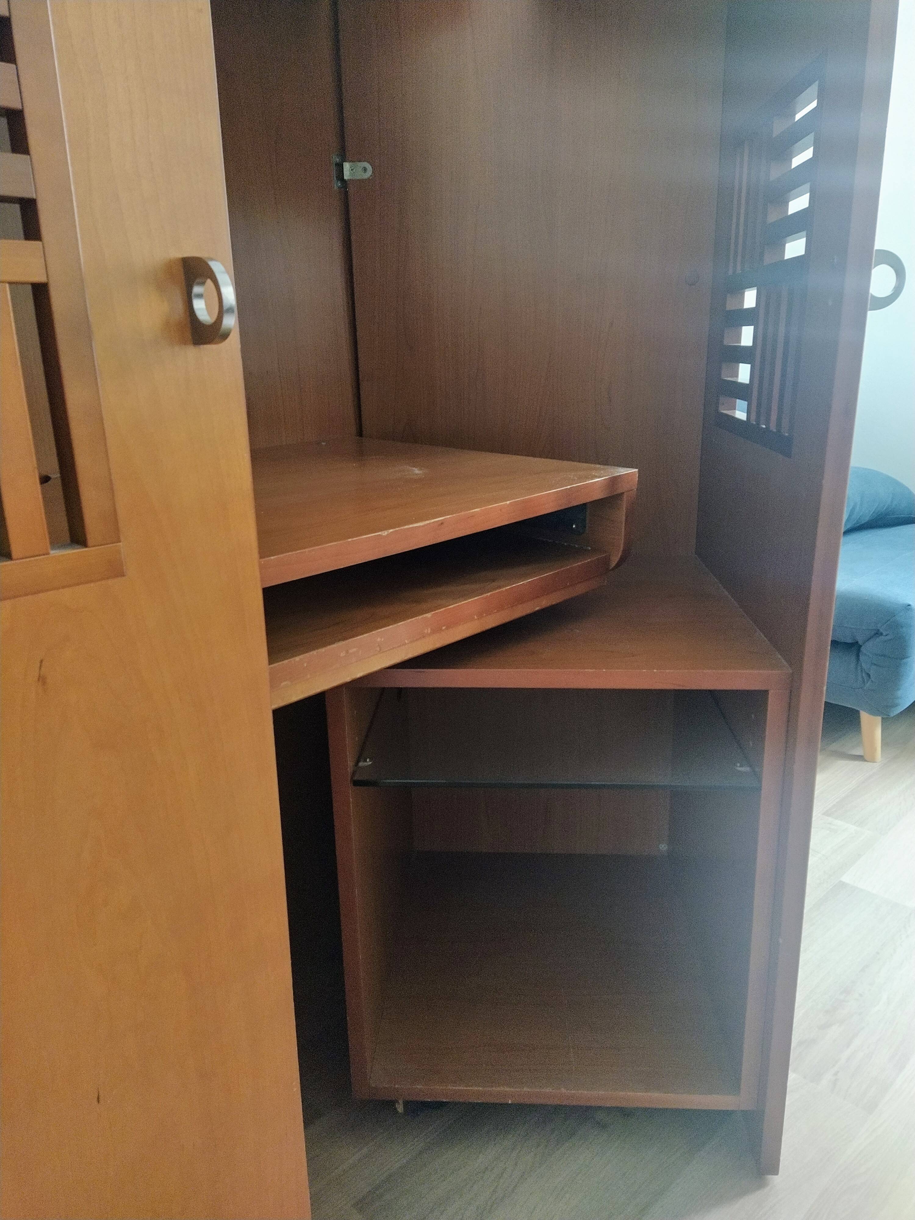 Roche Bobois retractable office cabinet