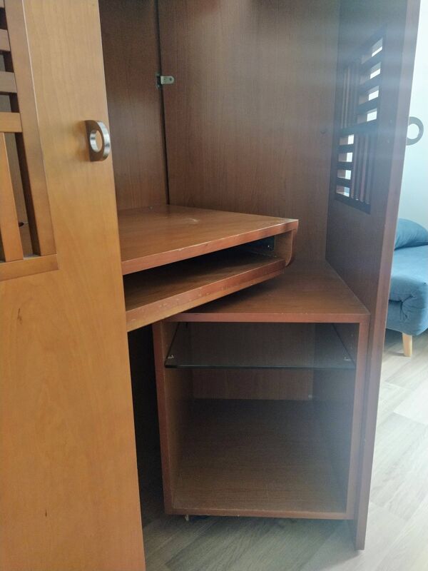 Armoire bureau escamotable Roche Bobois