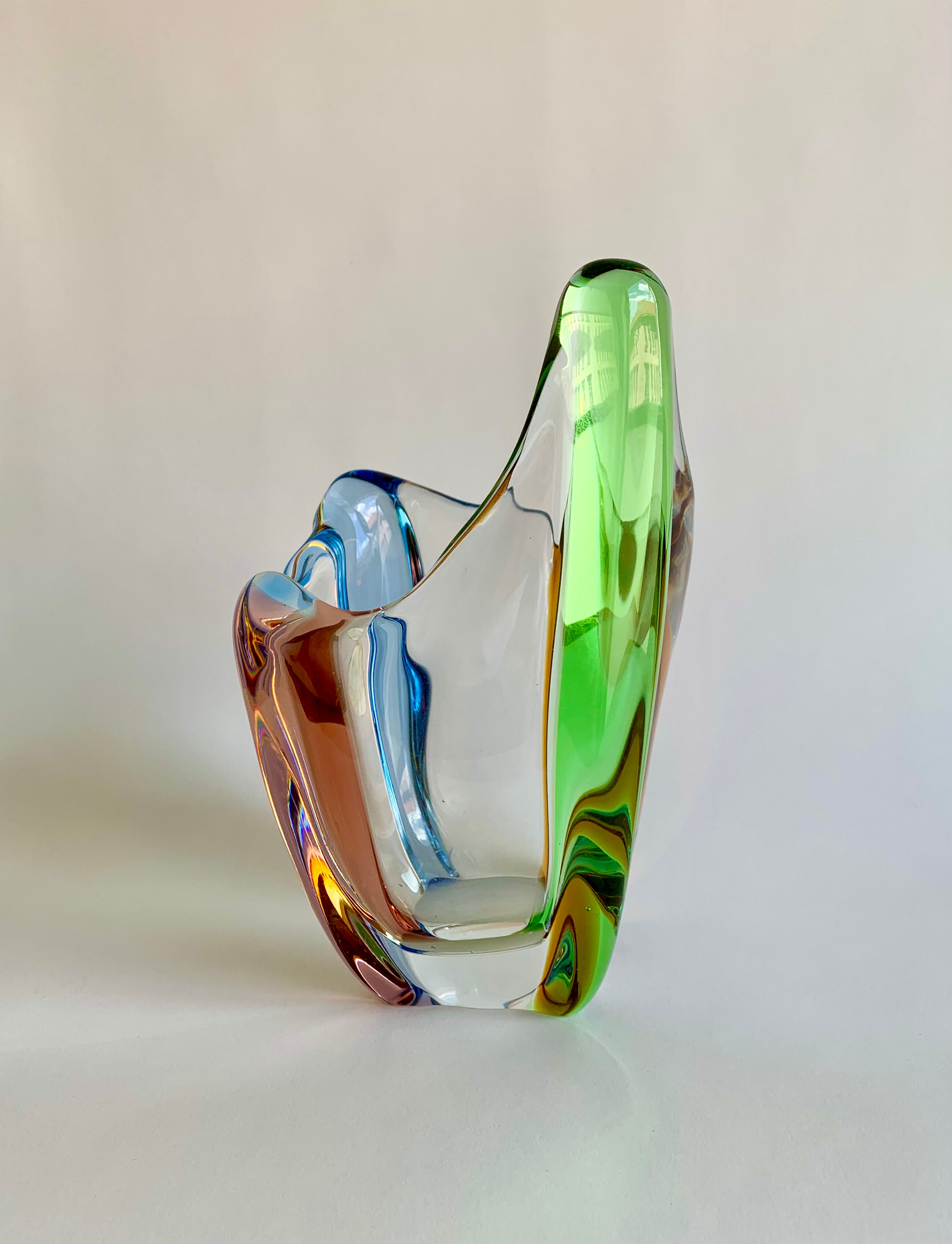 Vase by F. Zemek, Czechoslovakia, 1970s