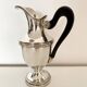 Boulenger silver-plated and ebony milk jug