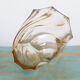 70s smoked glass vase