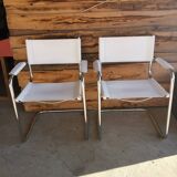Leather armchairs