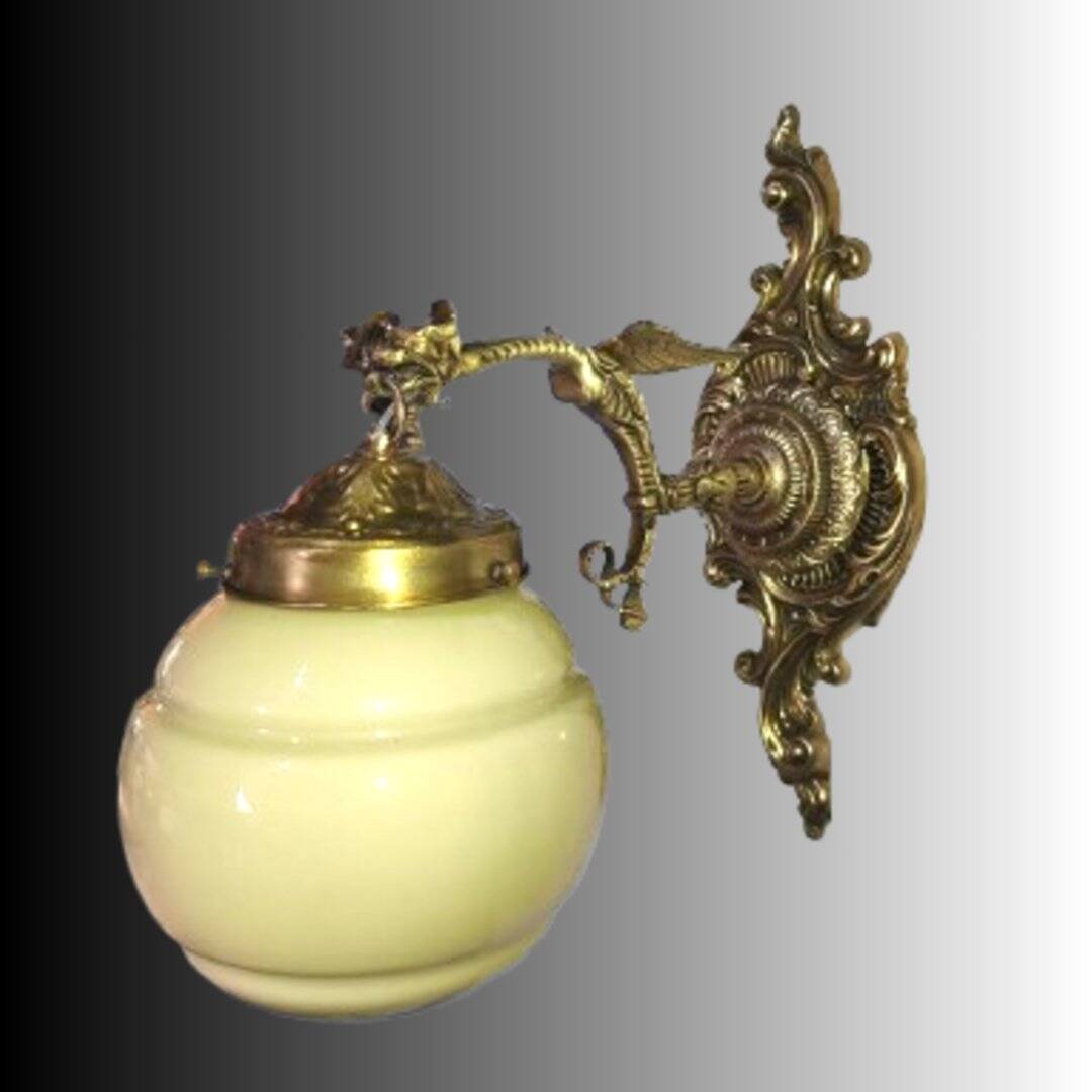 Vintage Imperio style sconces, years 40. Set of 3