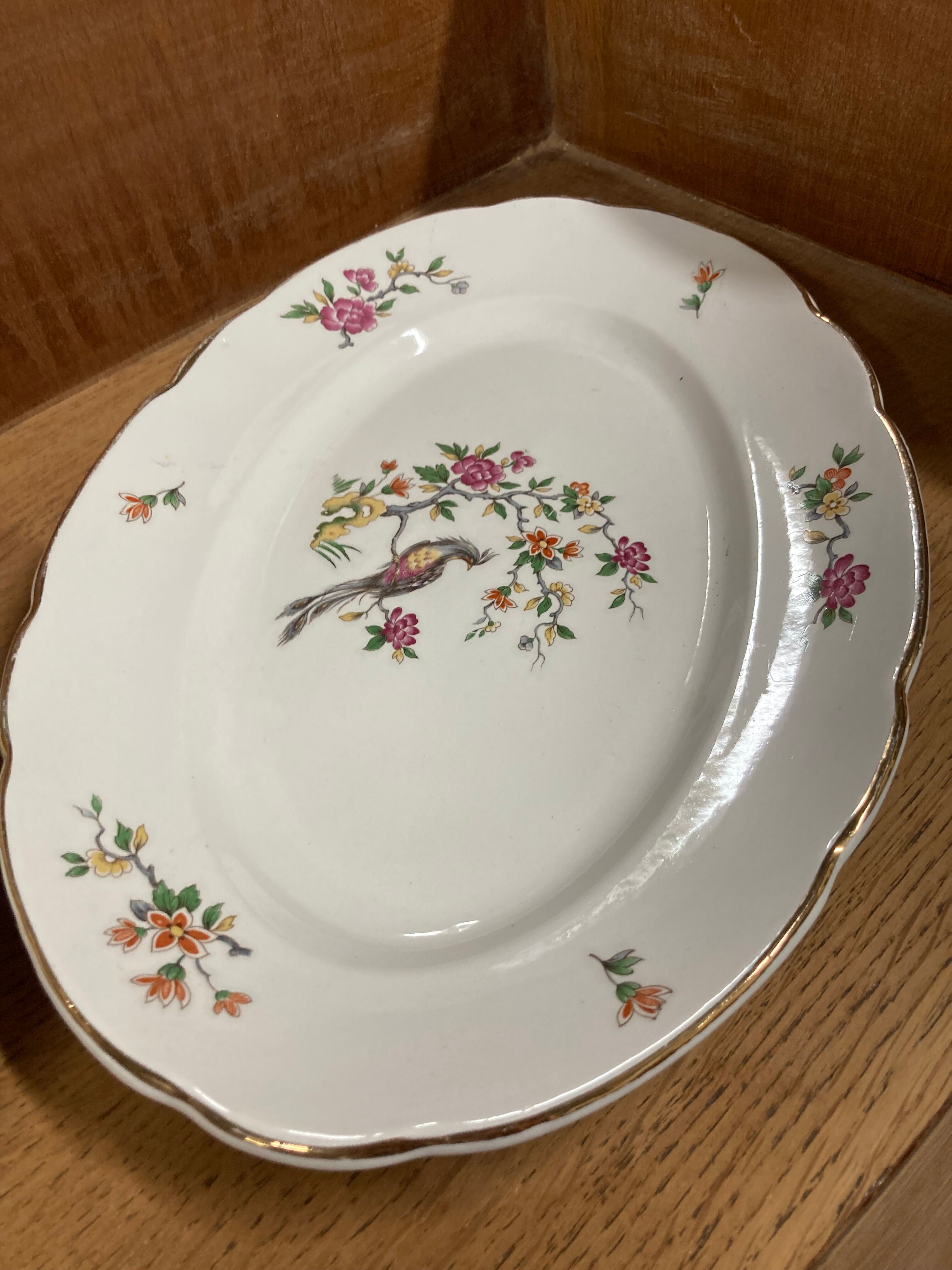 Set of 7 pieces Digoin Sarreguemines