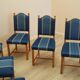 Set of six oak chairs, Danish design, 1960s, designer: Henning Kjærnulf