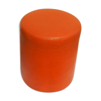 Poof Skai orange vintage 70s seventies