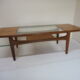 "Long John" coffee table in vintage teak
