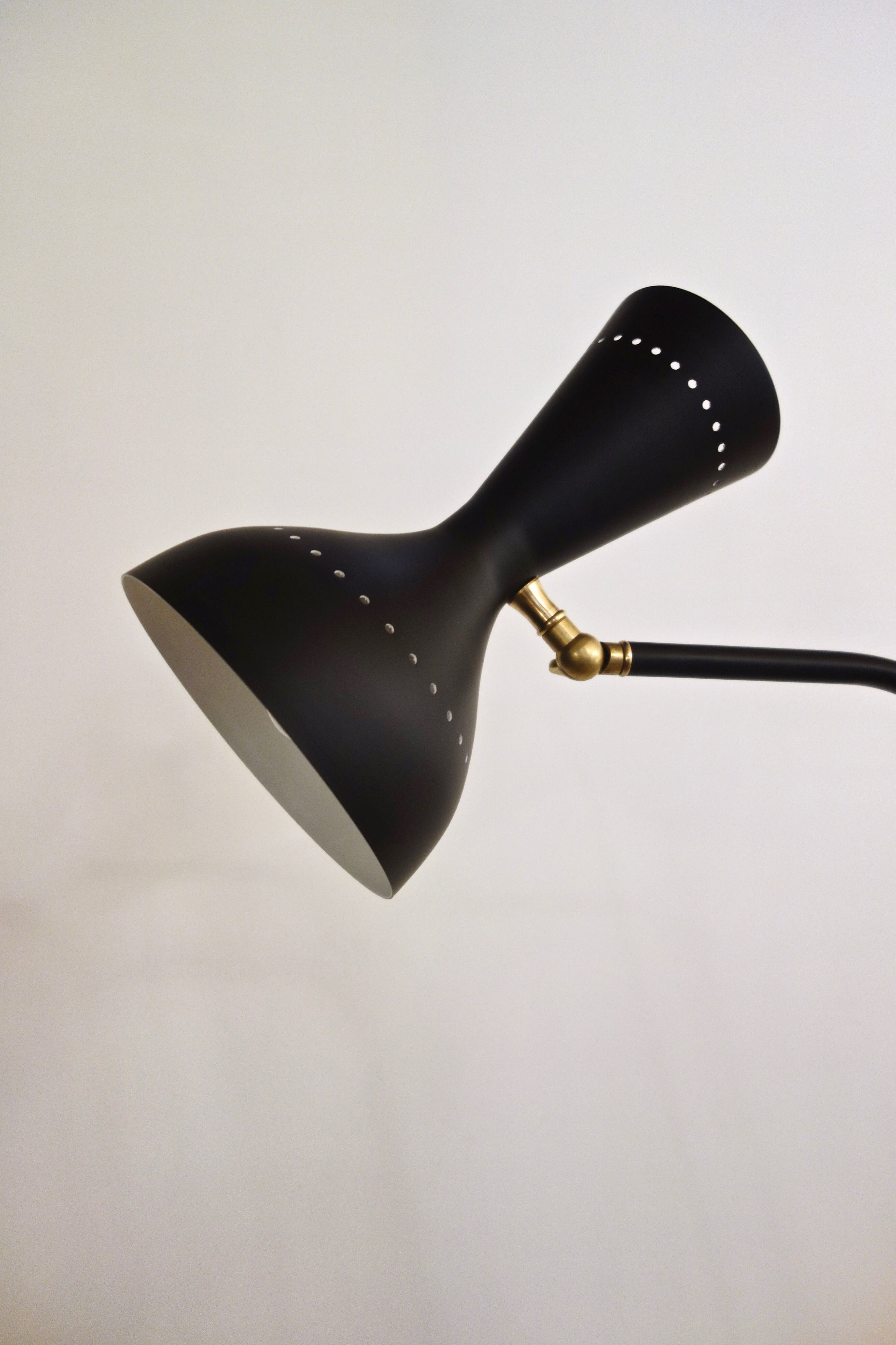 Italian lamp dialog black diabolo
