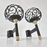 Pair of vintage wall lights from the 1950s