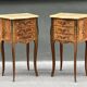 Paire de table de chevet style Louis XV