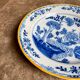 Round plate from Delft, 18th century.