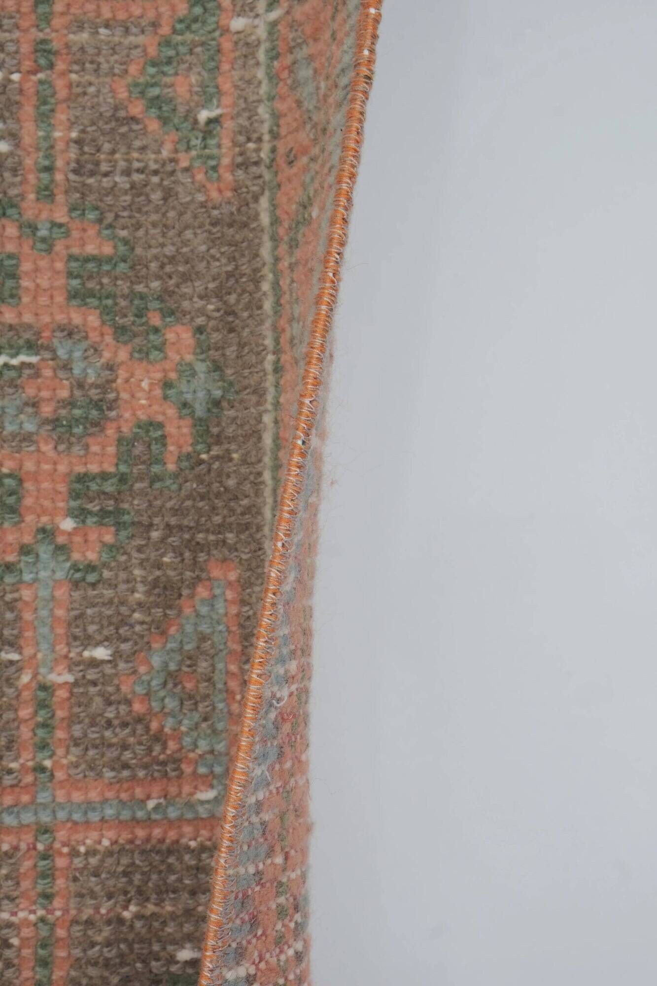 Vintage Turkish hallway rug 59x291 cm