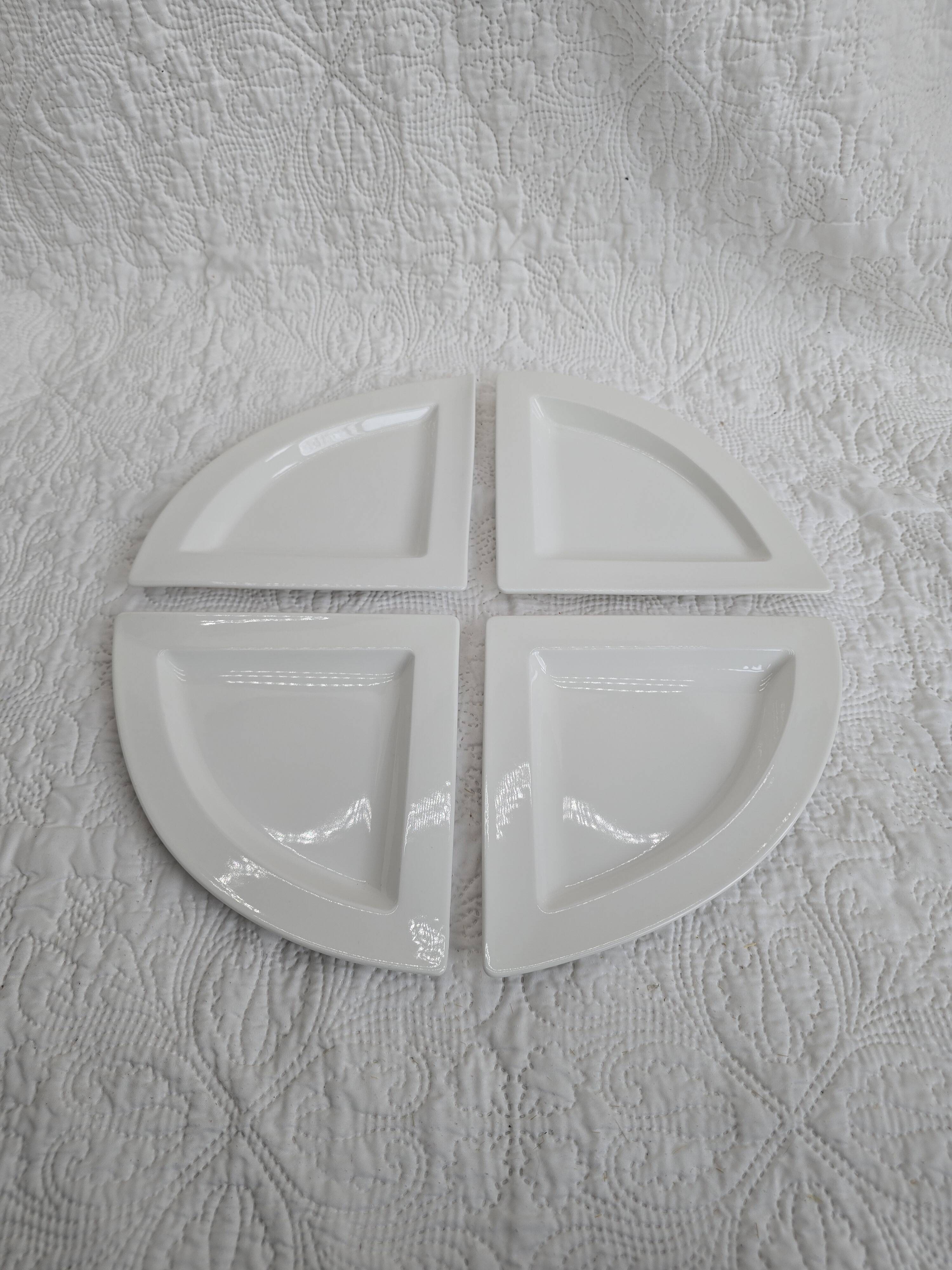 Ensemble de 4 assiettes Villeroy & Boch