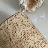 Vase en céramique texturée