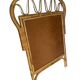 Vintage rattan mirror from the 1960s