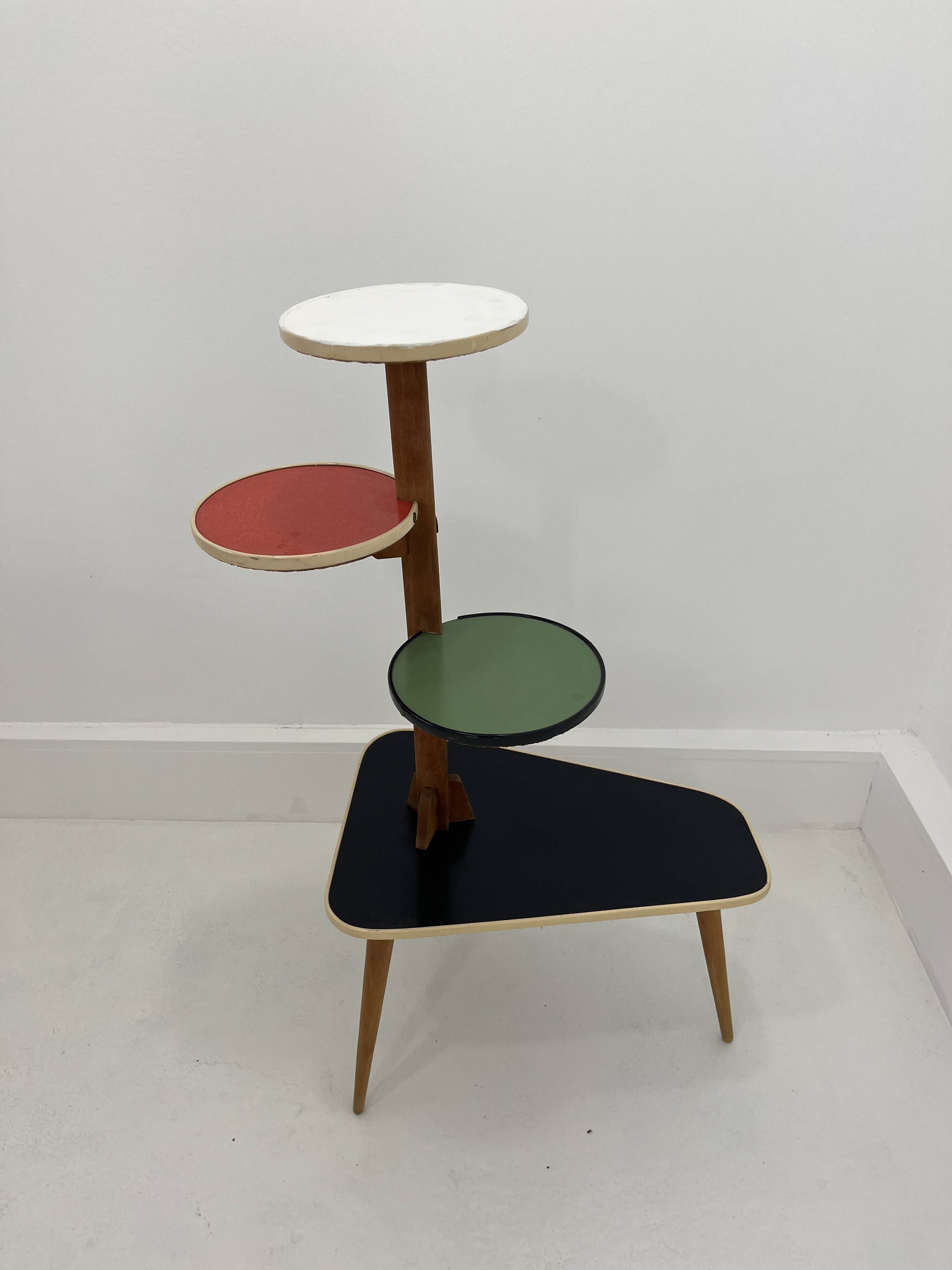 Vintage plant stand, 1960s